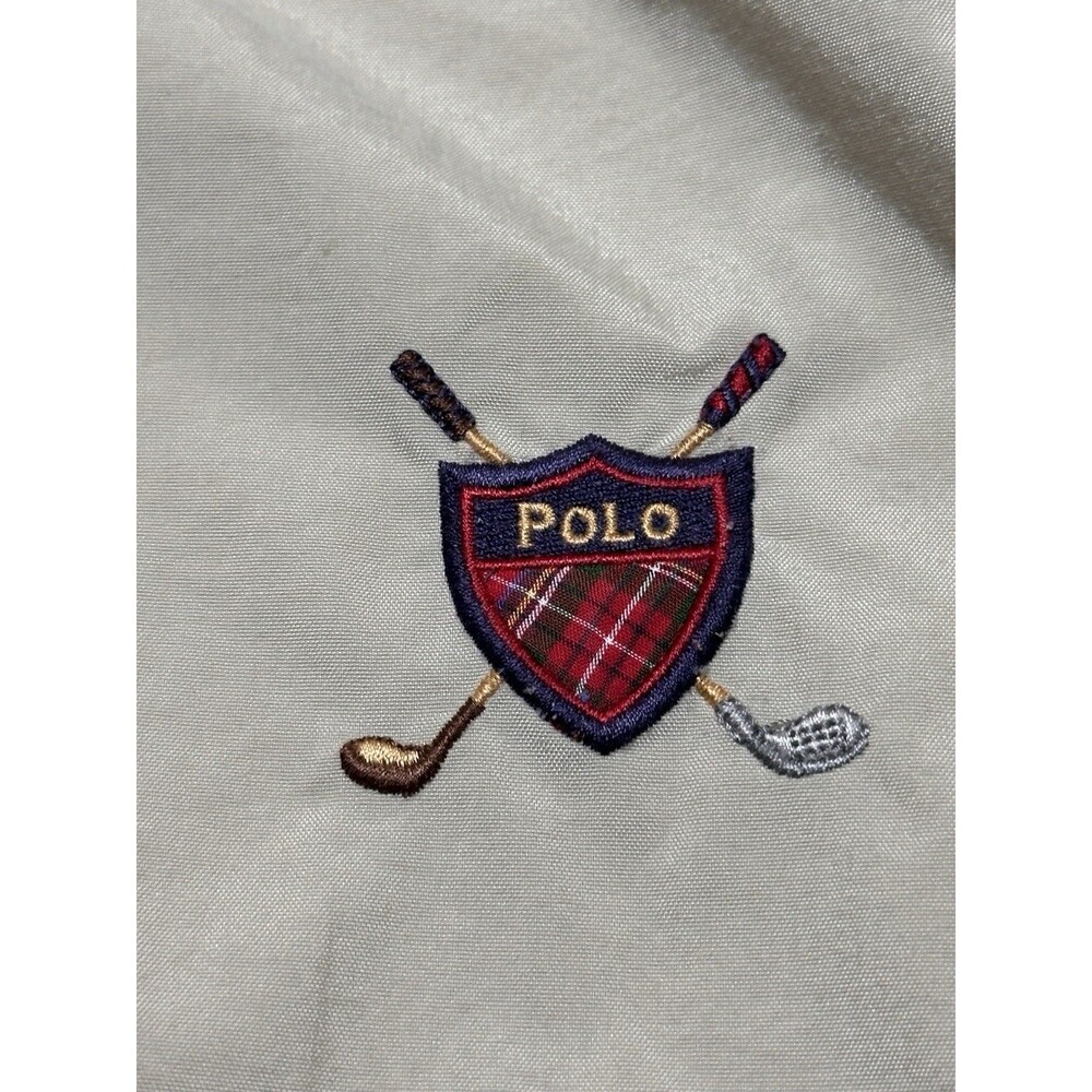 Polo Ralph Lauren Mens Size XL Mesh Lined Golf Windbreaker Vintage Logo *READ - Picture 7 of 14